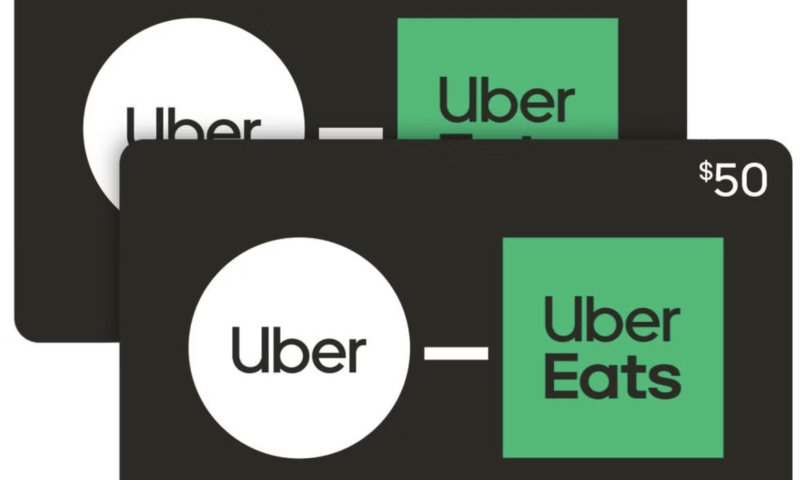 Uber – Two $50 eGift Cards for $80